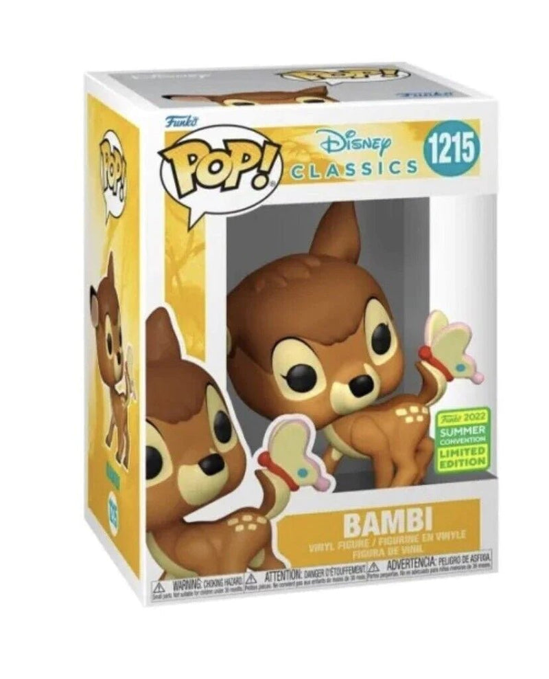 Funko Pop! - Disney: Bambi con mariposa [Edición Limitada] - Entrelíneas Papelería - Funko