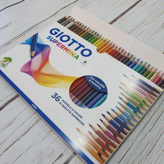 Lápices de colores Giotto Supermina 36 Colores - Entrelíneas Papelería - Lápices