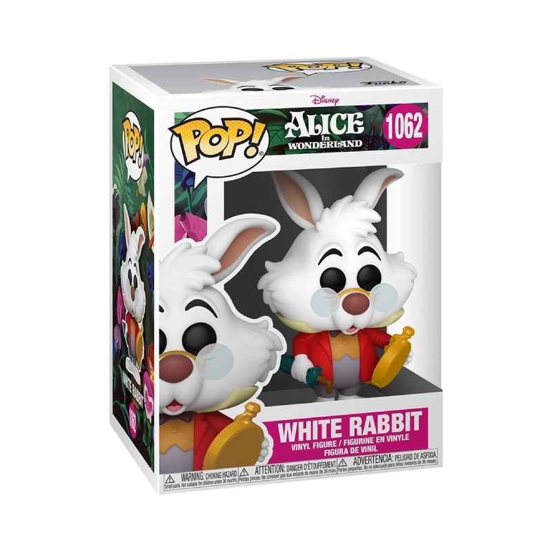 Funko Pop! - Disney: White Rabbit with watch / Alicia en el País de las Maravillas