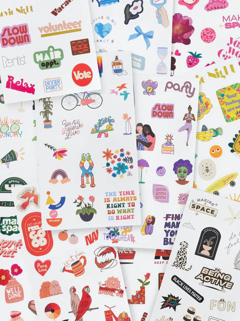 Block de Stickers ban.do (35 hojas)