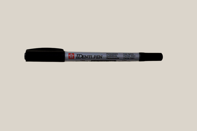 Lápiz Marcador Permanente Sakura Identi Pen