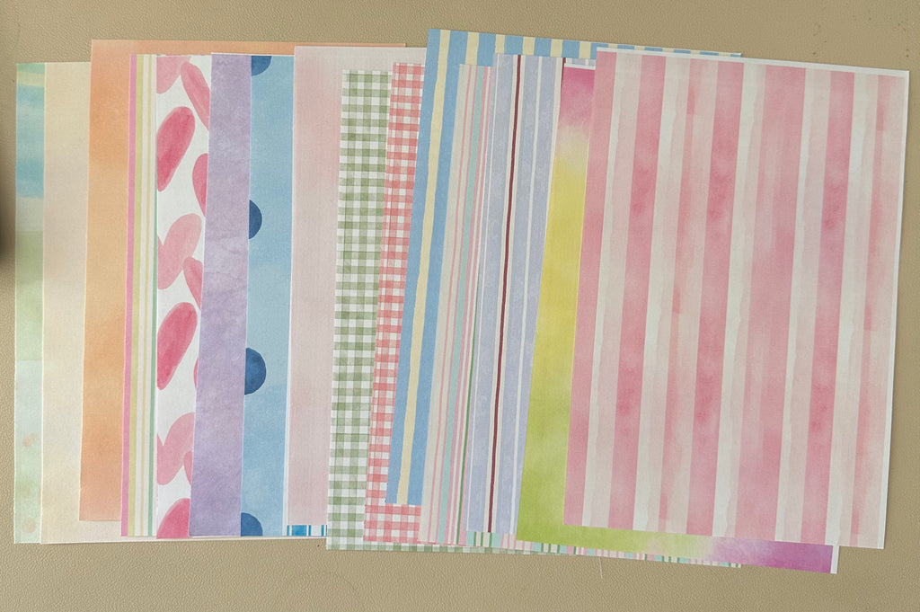 Papeles decorativos Carta