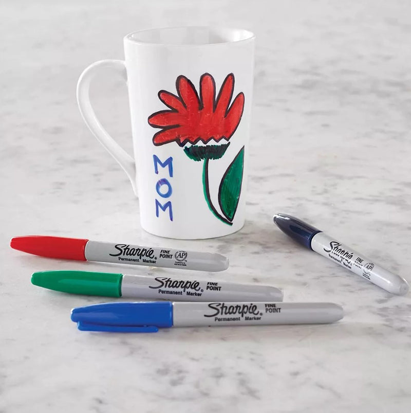 Set Sharpie Punta Fina 8 Colores Básicos