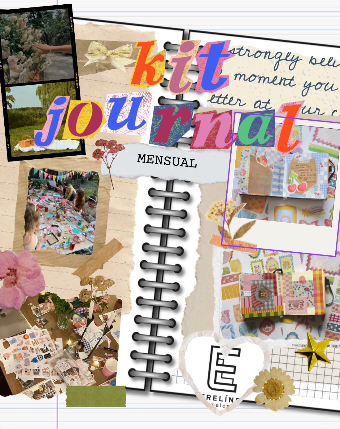 Journaling hecho a mano, cada mes