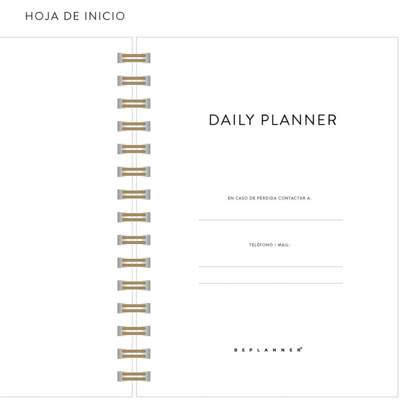 Daily Planner Lila