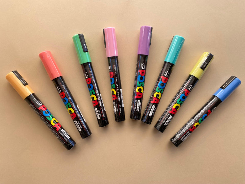 Set de Marcadores Acrílicos Uni Posca