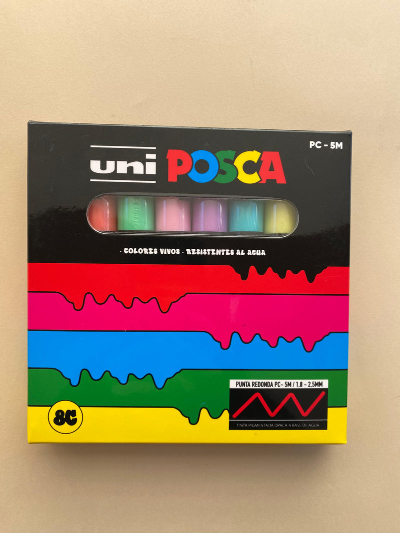 Set de Marcadores Acrílicos Uni Posca