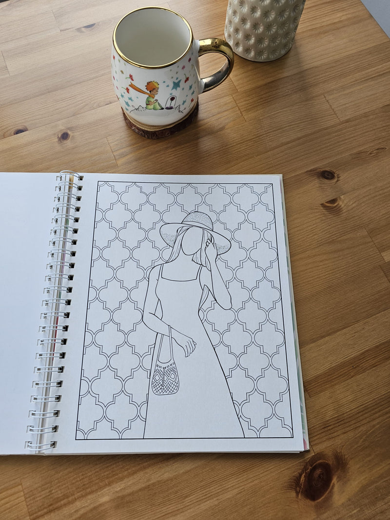 Boho Garden: Libro para Colorear con 35 Ilustraciones 🌸✨
