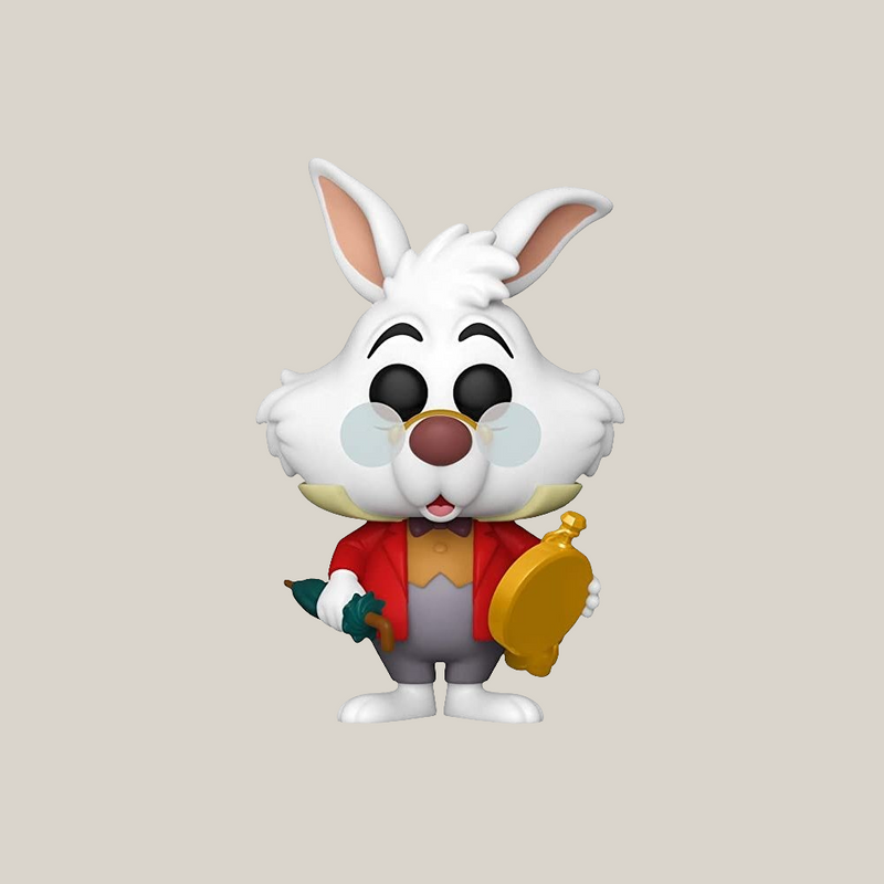 Funko Pop! - Disney: White Rabbit with watch / Alicia en el País de las Maravillas