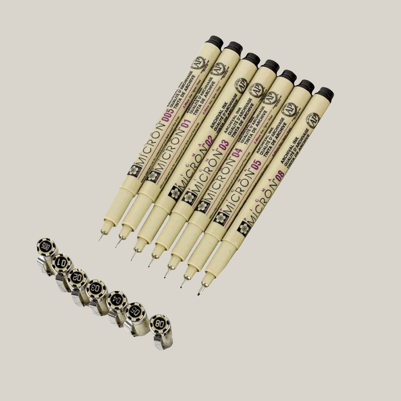 Tiralíneas Sakura Pigma Micron