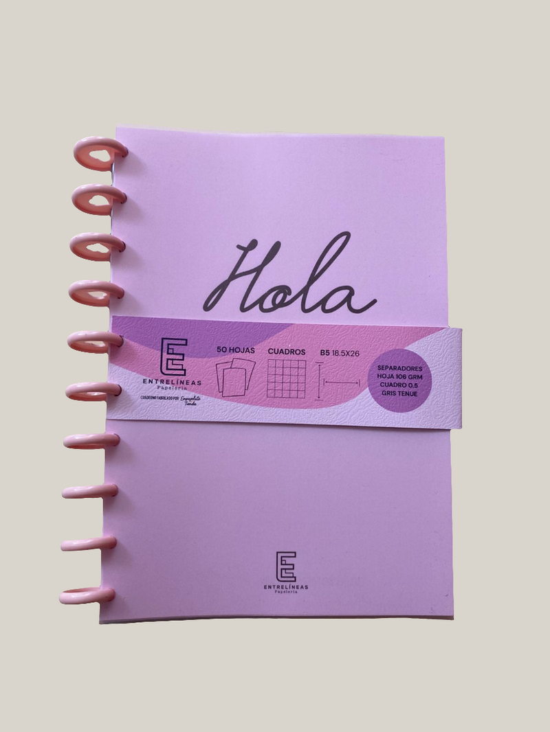 Cuaderno de discos tamaño B5