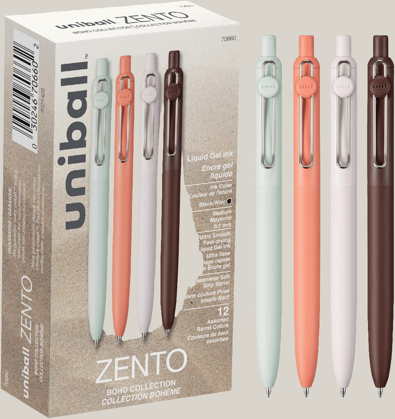 Lápiz Gel Uniball Zento 0.7mm