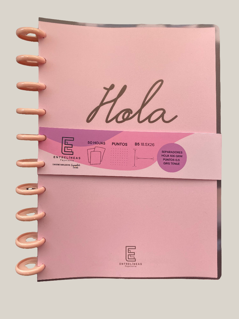 Cuaderno de discos tamaño B5