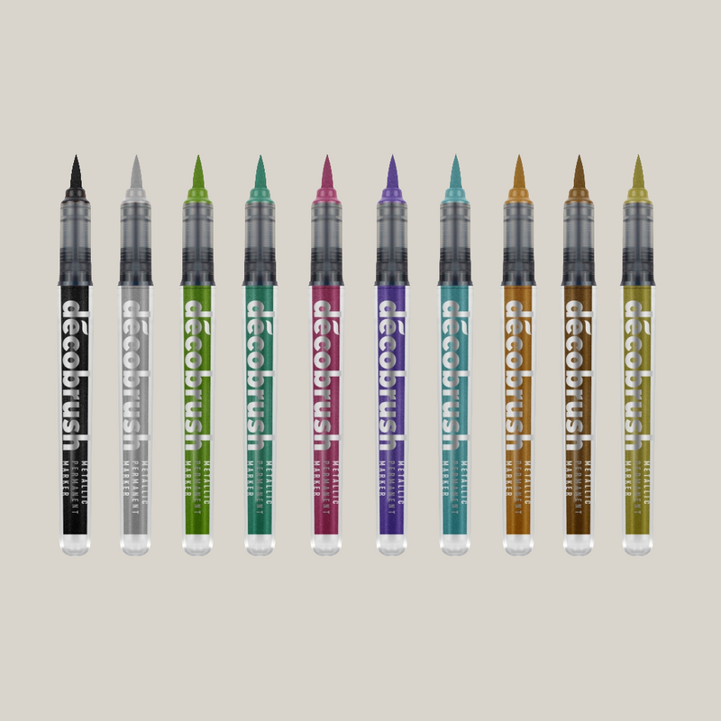 Karin Markers DecoBrush Metallic (por unidad)