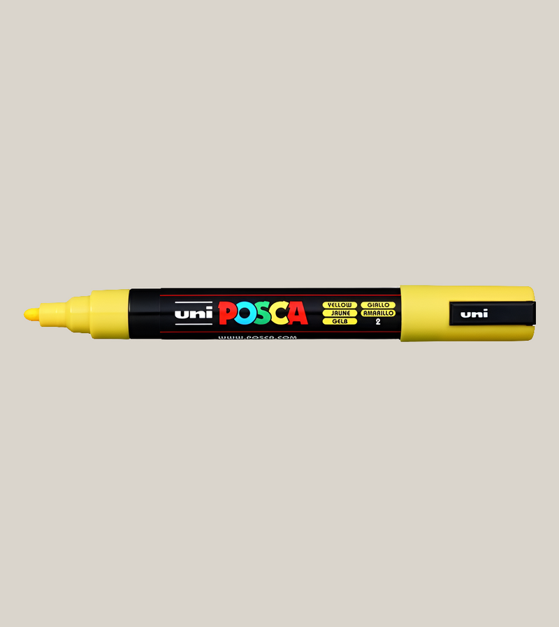Marcadores Acrílicos Uni Posca PC-5M (1.8-2.5 mm)