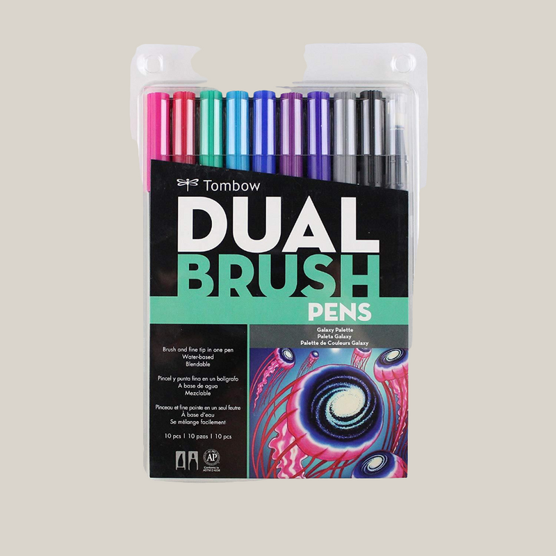 Set 10 Marcadores Tombow Dual Brush Galaxy