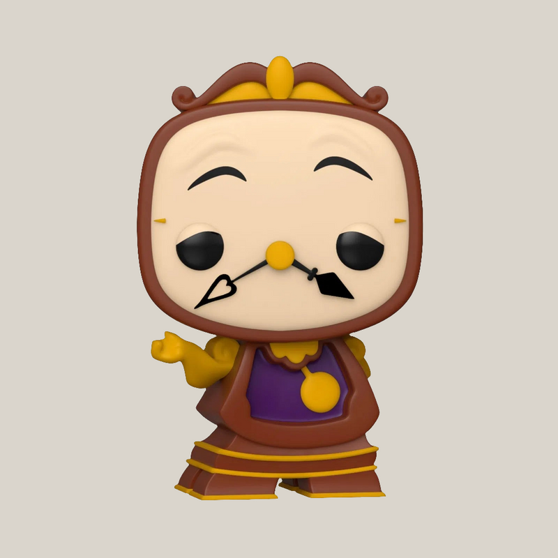 Funko Pop! - Disney: Din Don - Cogsworth / La bella y la bestia