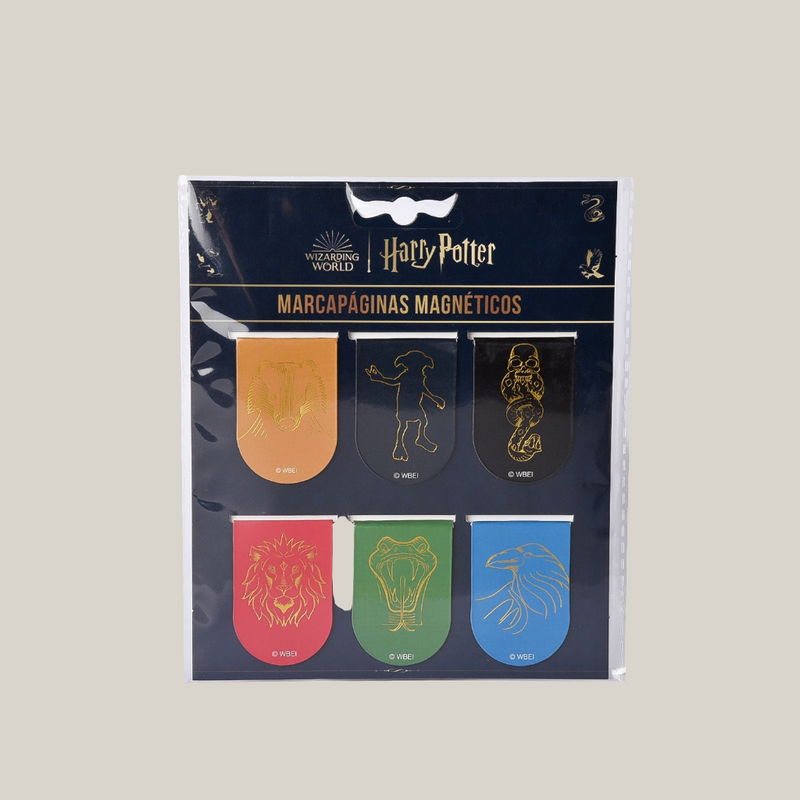 Set de Marcapáginas Magnético Harry Potter