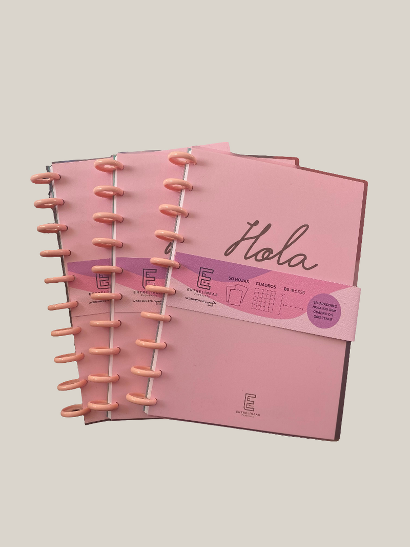Cuaderno de discos tamaño B5