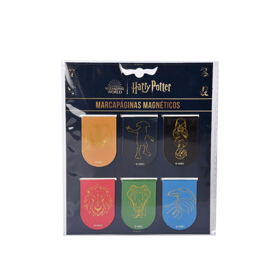 Set de Marcapáginas Magnético Harry Potter - Entrelíneas Papelería - Marcador
