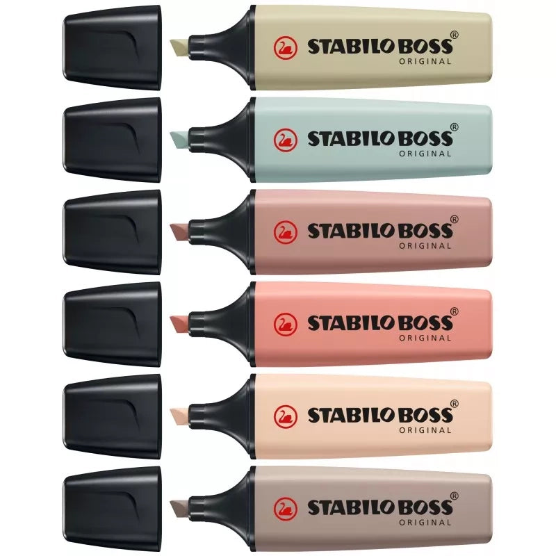 Destacador Stabilo Boss Nature Colors
