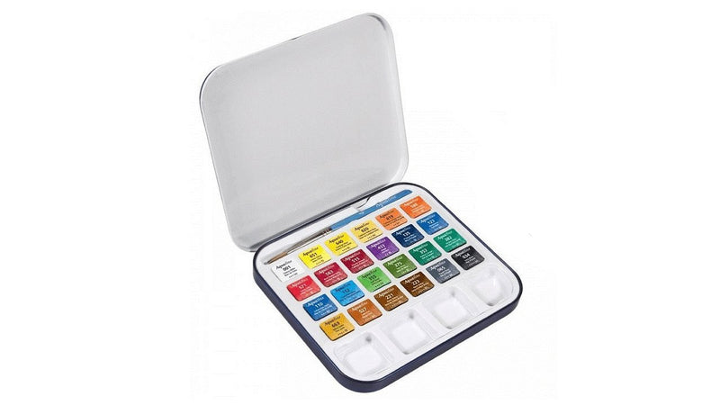 Acuarela Aquafine Set 24 colores DALER ROWNEY - Entrelíneas Papelería - Acuarelas