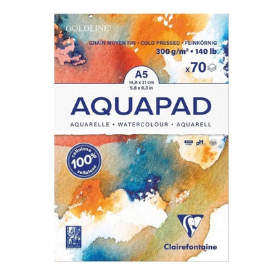 Bloc de Papel de Acuarela Aquapad A5 Clairefontaine - Entrelíneas Papelería - Papel