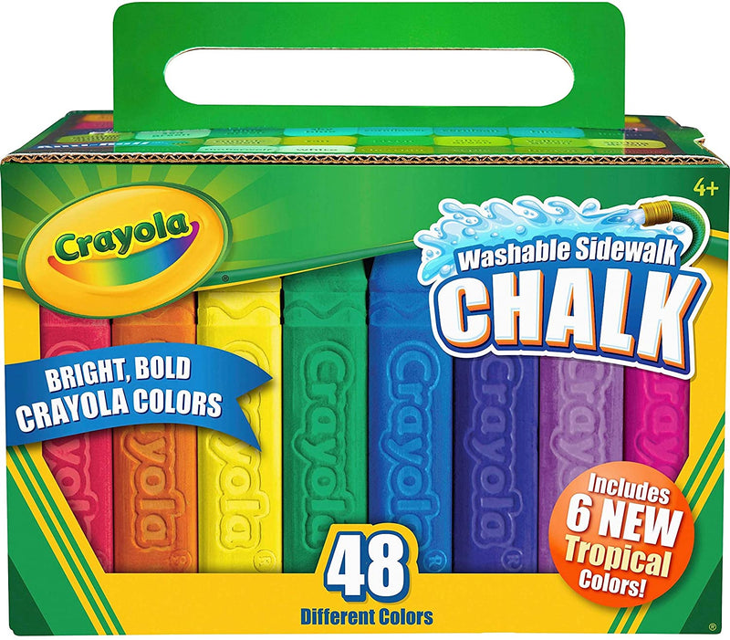 Caja de 48 tizas lavables Crayola - Entrelíneas Papelería - Tizas