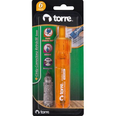 Corrector en cinta retráctil Torre - Entrelíneas Papelería - Correctores