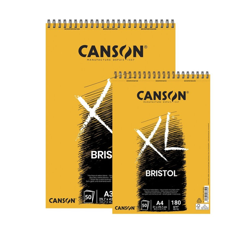 Croquera Canson XL BRISTOL (A3 y A4) - Entrelíneas Papelería - Croqueras