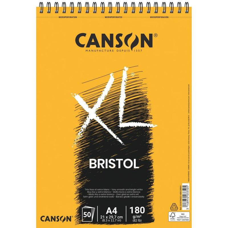 Croquera Canson XL BRISTOL (A3 y A4) - Entrelíneas Papelería - Croqueras