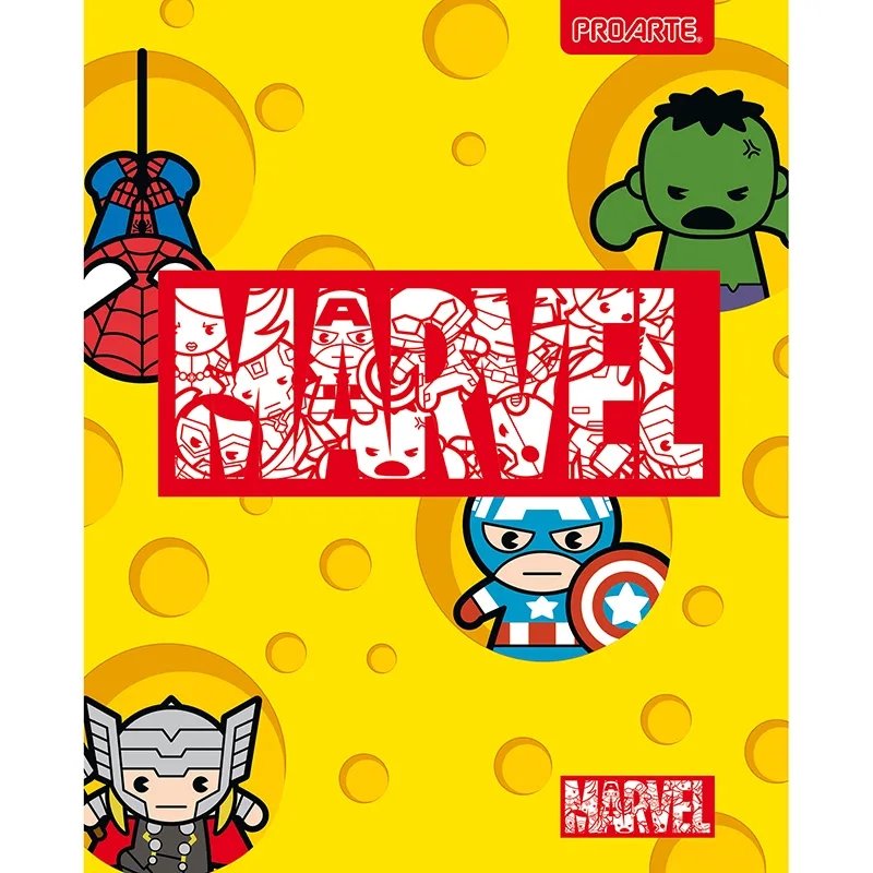 Cuaderno Universitario Proarte Colección Marvel Kawaii - Entrelíneas Papelería - Cuadernos