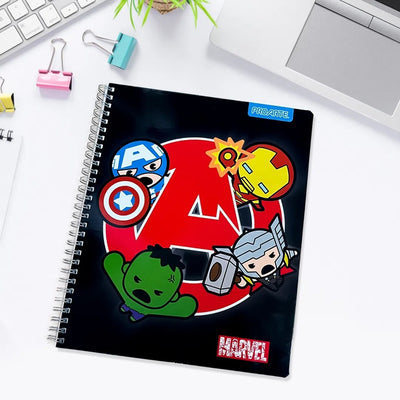 Cuaderno Universitario Proarte Colección Marvel Kawaii - Entrelíneas Papelería - Cuadernos