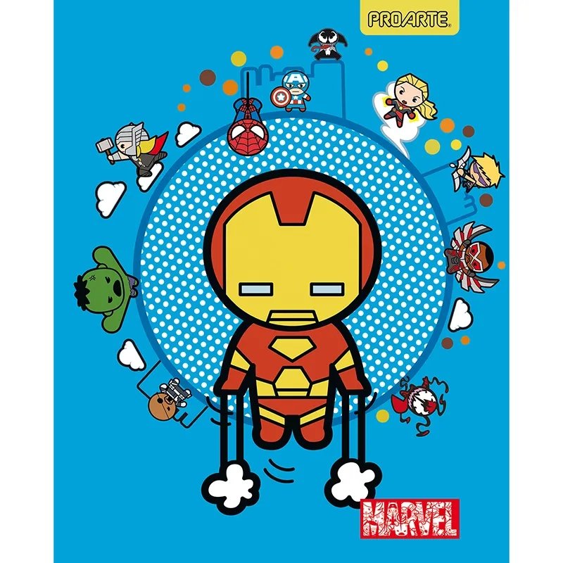 Cuaderno Universitario Proarte Colección Marvel Kawaii - Entrelíneas Papelería - Cuadernos