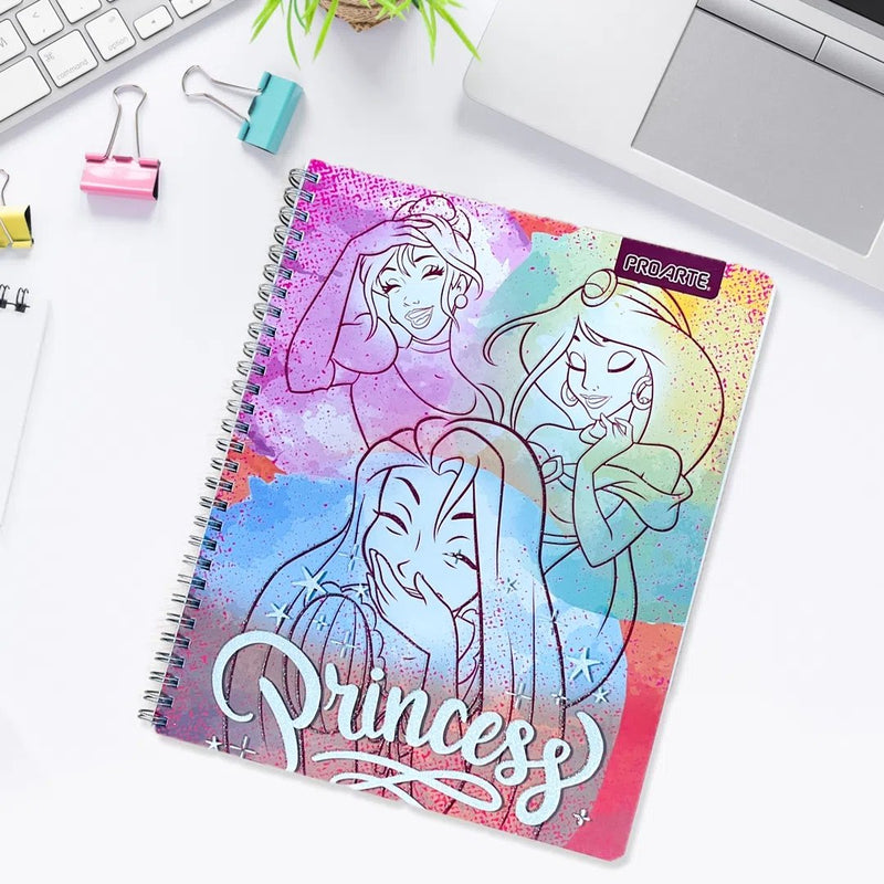 Cuaderno Universitario Proarte Colección Princesas Disney - Entrelíneas Papelería - Cuadernos