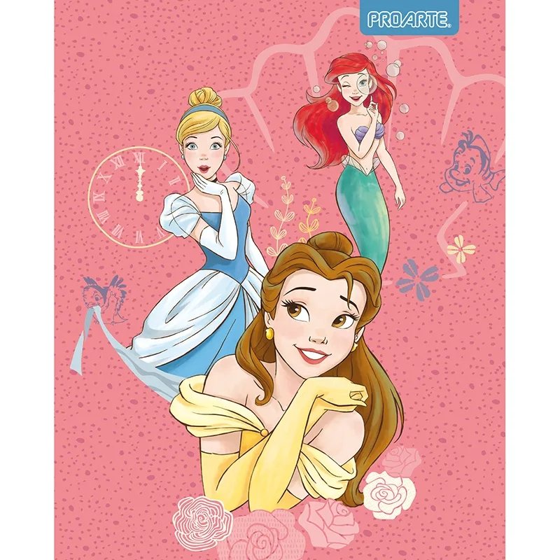 Cuaderno Universitario Proarte Colección Princesas Disney - Entrelíneas Papelería - Cuadernos