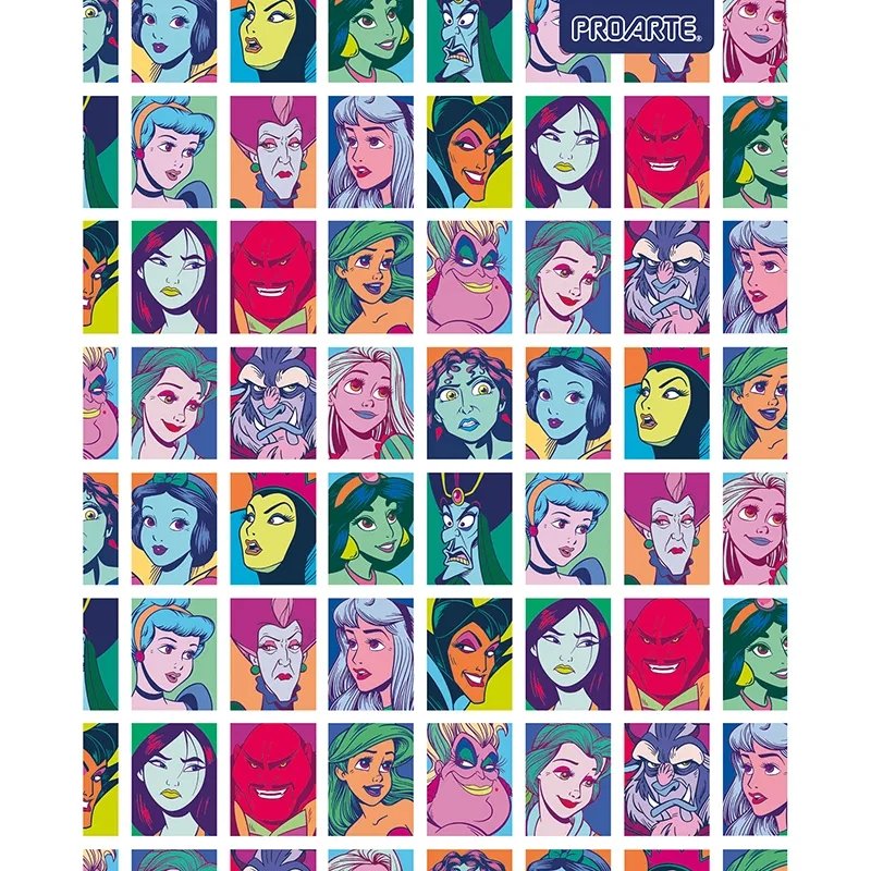 Cuaderno Universitario Proarte Colección Princesas Disney - Entrelíneas Papelería - Cuadernos