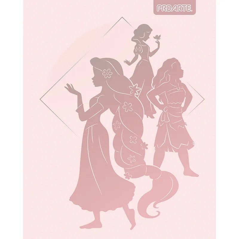 Cuaderno Universitario Proarte Colección Princesas Disney - Entrelíneas Papelería - Cuadernos