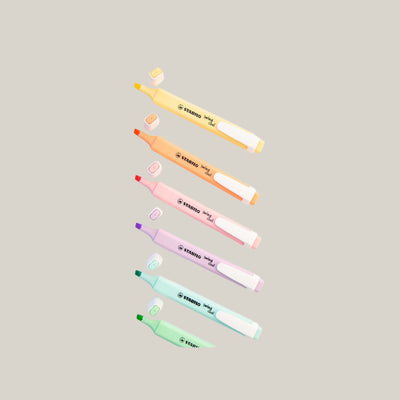 Destacador Stabilo Swing Cool Pastel - Entrelíneas Papelería -