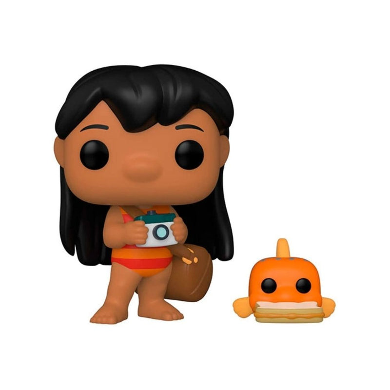 Funko Pop! - Disney: Lilo with Pudge / Lilo & Stitch - Entrelíneas Papelería - Funko