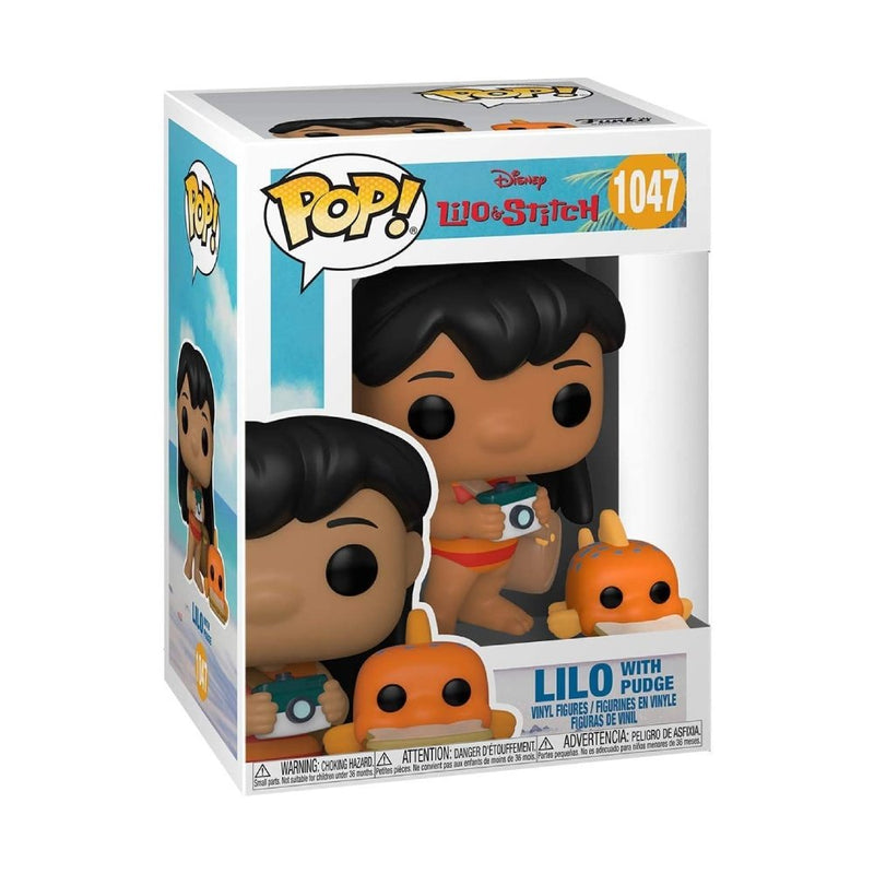 Funko Pop! - Disney: Lilo with Pudge / Lilo & Stitch - Entrelíneas Papelería - Funko