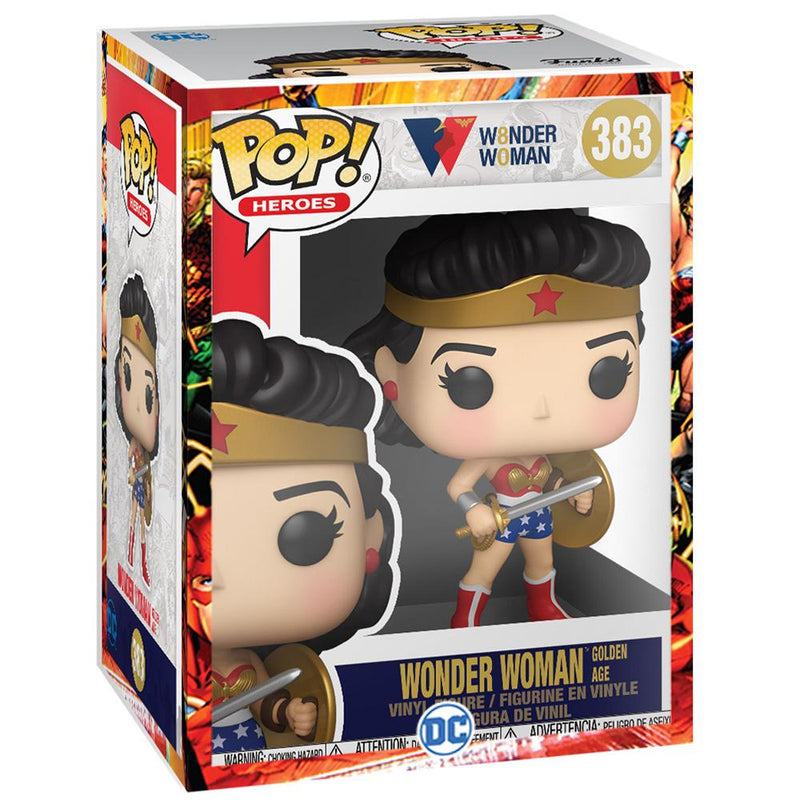 Funko Pop! - Heroes: Wonder Woman Golden Age / WW 80th - Entrelíneas Papelería - Funko