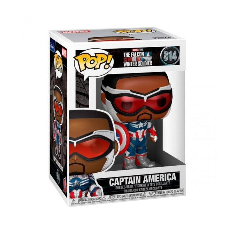 Funko Pop! - Marvel: Captain America / The Falcon & Winter Soldier - Entrelíneas Papelería - Funko