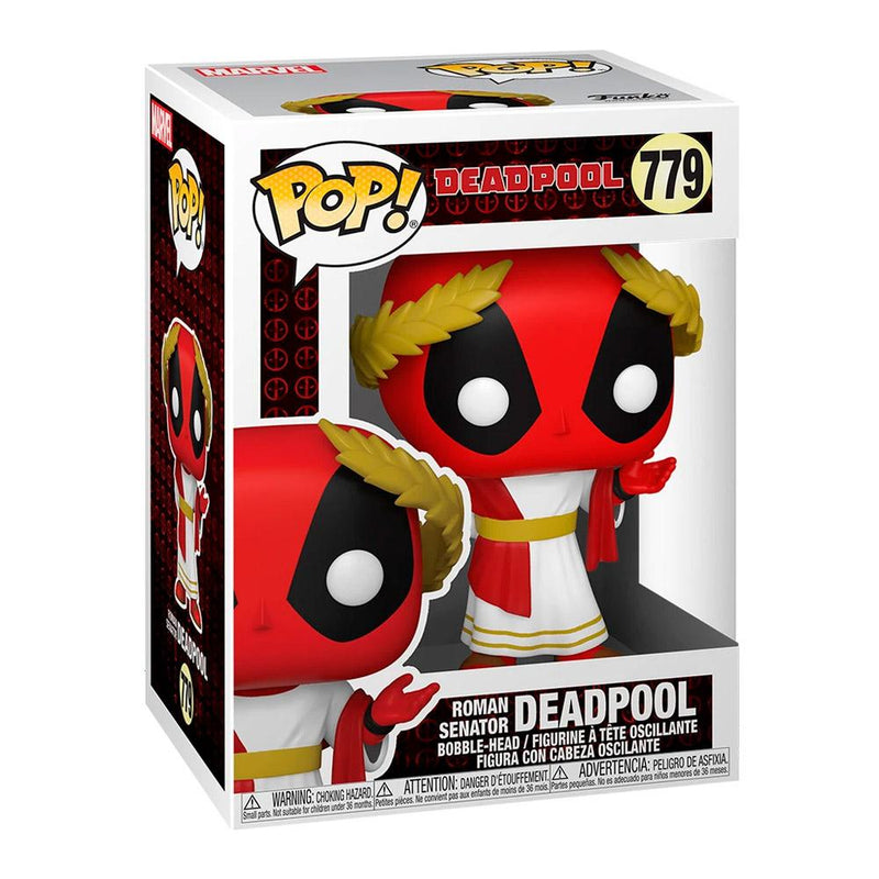 Funko Pop! - Marvel: Deadpool 30th Roman Senator - Entrelíneas Papelería - Funko