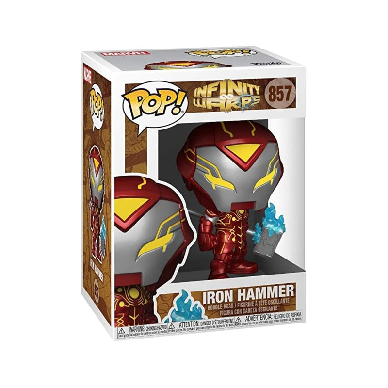 Funko Pop! - Marvel: Iron Hammer (bobble-head) / Infinity Warps - Entrelíneas Papelería - Funko