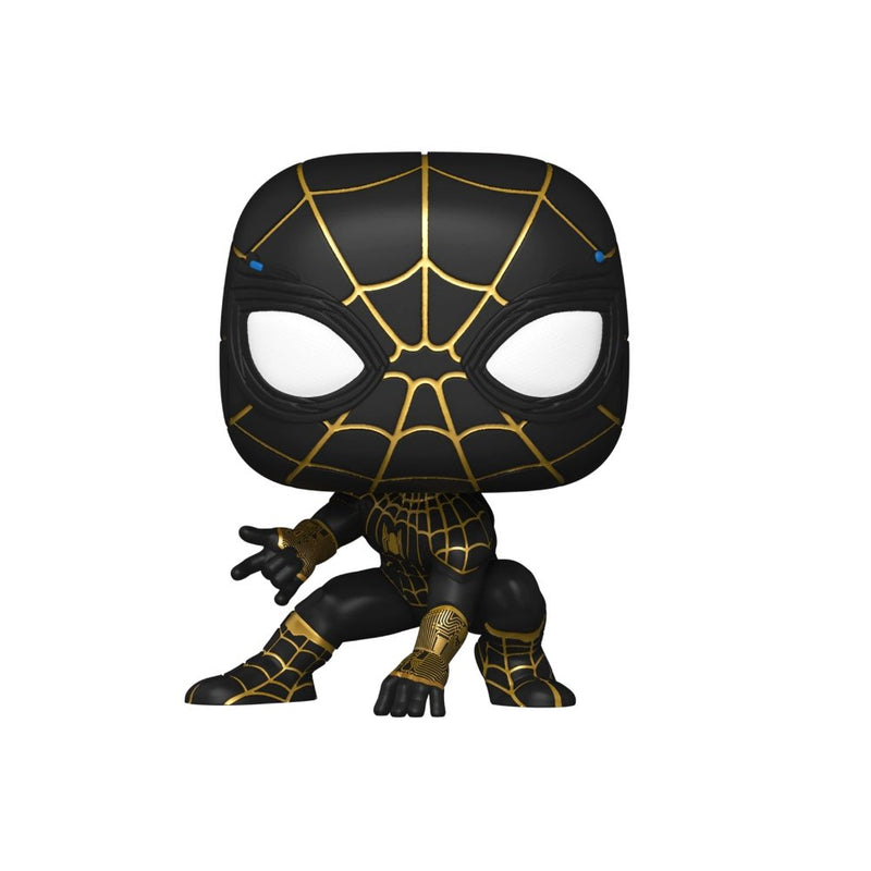 Funko Pop! Marvel: Spider-Man Gold and Black Suit (bobble-head) / Spider-Man No Way Home - Entrelíneas Papelería - Funko