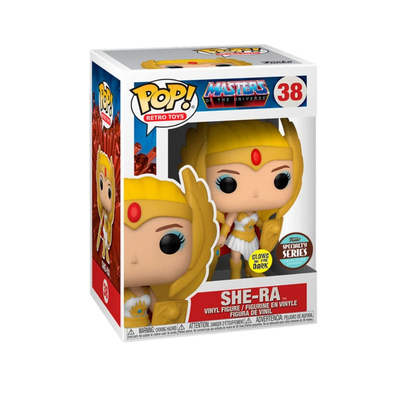 Funko Pop! Retro Toys: Classic She-ra (Brilla en la Oscuridad) / Masters of the Universe - Entrelíneas Papelería - Funko