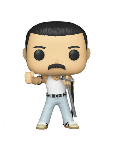 Funko Pop! - Rocks: Freddie Mercury Radio Gaga 1985 / Queen - Entrelíneas Papelería - Funko