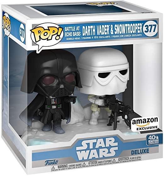 Funko Pop! - Star Wars: Darth Vader & Snowtrooper Deluxe - Entrelíneas Papelería - Funko