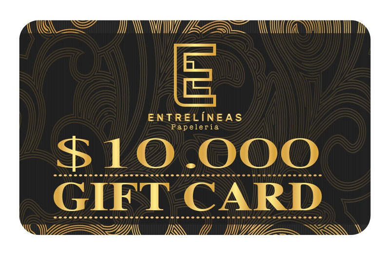 Gift Card - Entrelíneas Papelería - Entrelíneas Papelería -